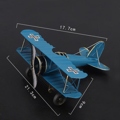 Retro Metal Plane Craft