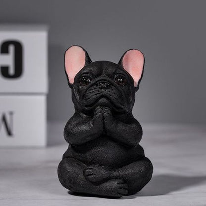 French Bulldog Yoga Art