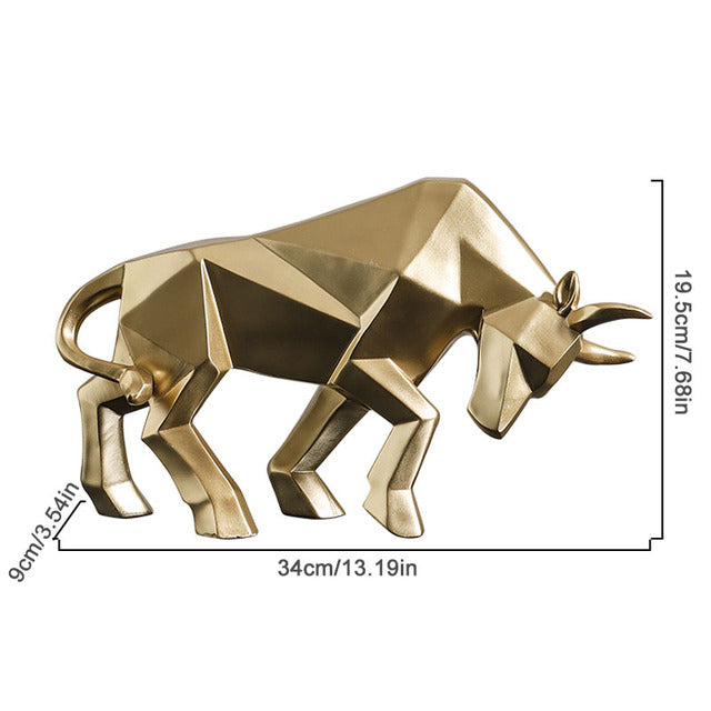 Geometric Raging Bull