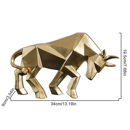 Geometric Raging Bull