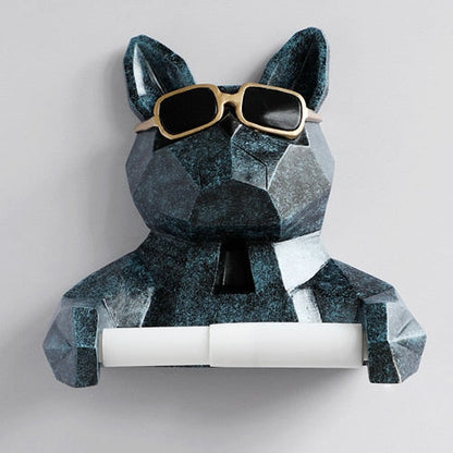 Geometric Animal Toilet Paper Holder