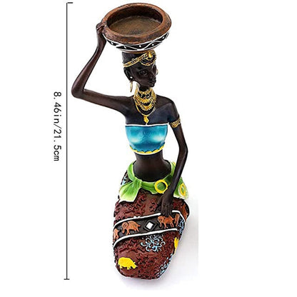 Tribal African Candle Holder