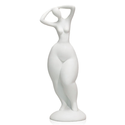 Ceramic Abstract Woman Art Figurine