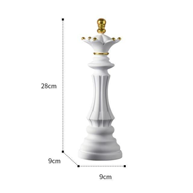 Retro Chess Statue