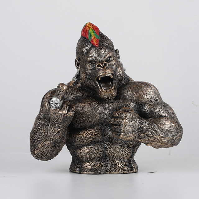 Punk King Kong Figurines