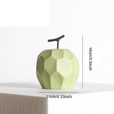 Geometric Apple & Pear