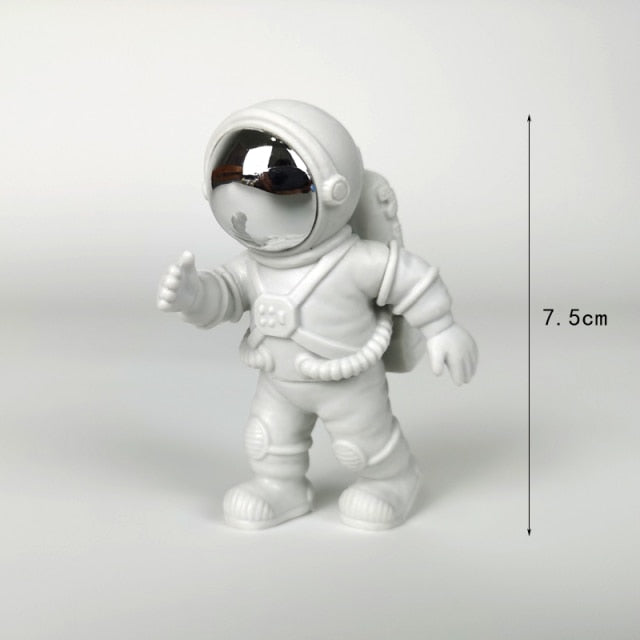 Astronaut on Moon Figurines