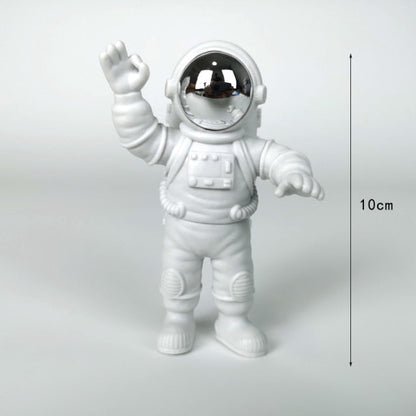 Astronaut on Moon Figurines