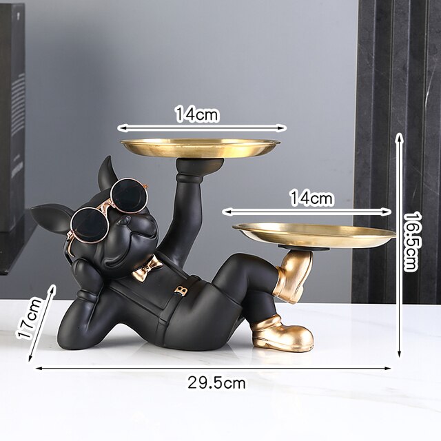 Modern French Bulldog Tray