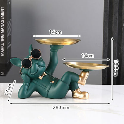 Modern French Bulldog Tray