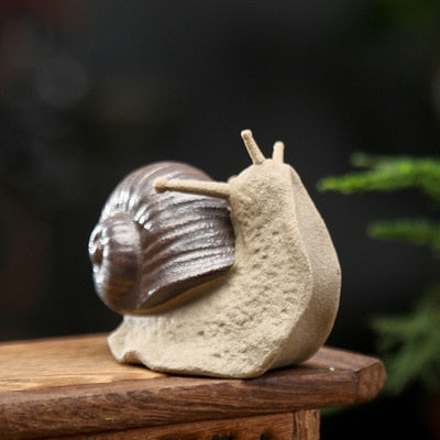 Ceramic Snail Ornament