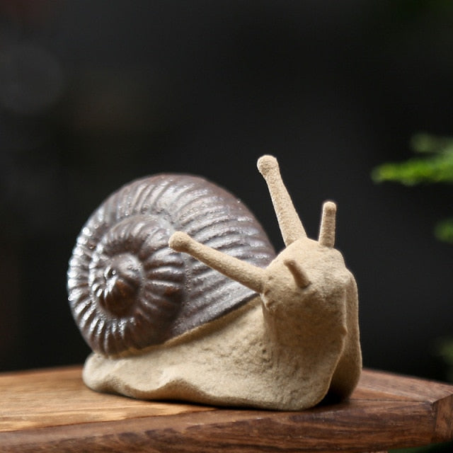 Ceramic Snail Ornament