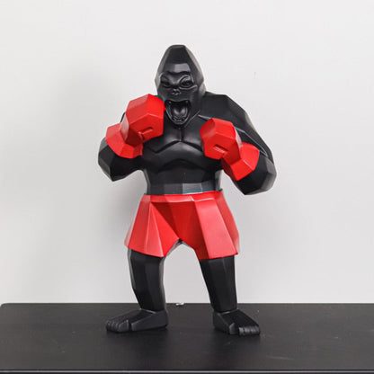 Geometric Gorilla Boxer