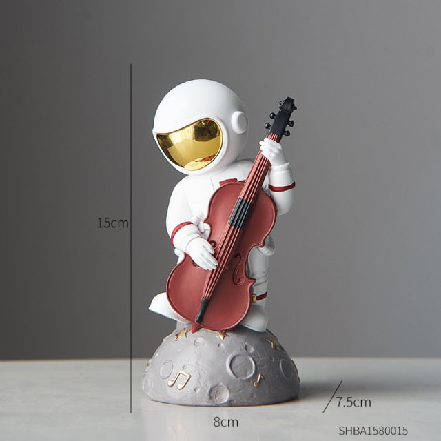 Astronaut Band Figurine