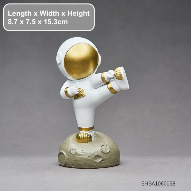 Kung Fu Astronaut Figurines