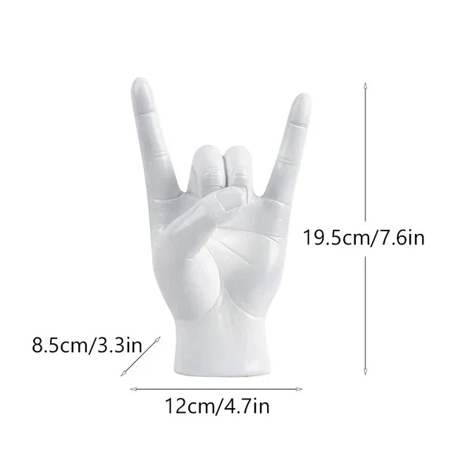 Let's Rock Hand Gesture