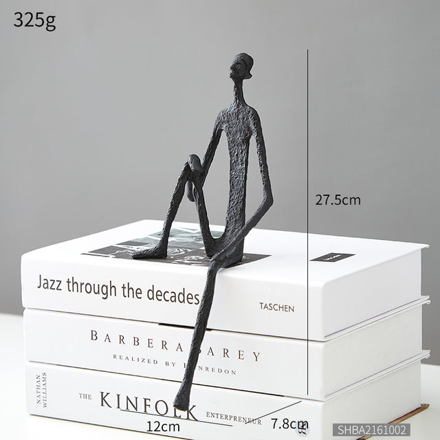 Metal Abstract Figurines