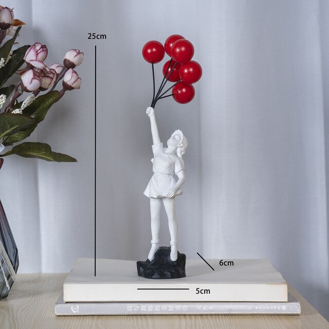 Balloon Girl Decor