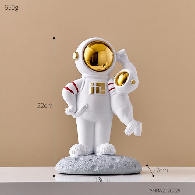 Astronaut Family Statues