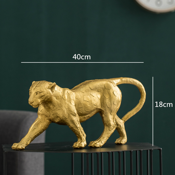 Golden Bull & Bear Statues