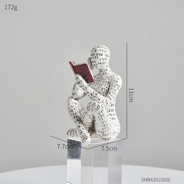 Alphabet Mummy Bookshelf Decor