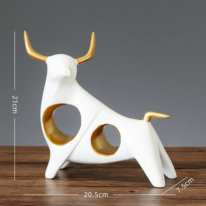 Abstract Taurus Sculpture