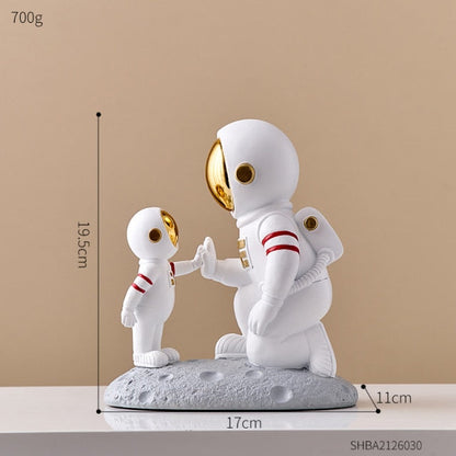 Astronaut Family Statues