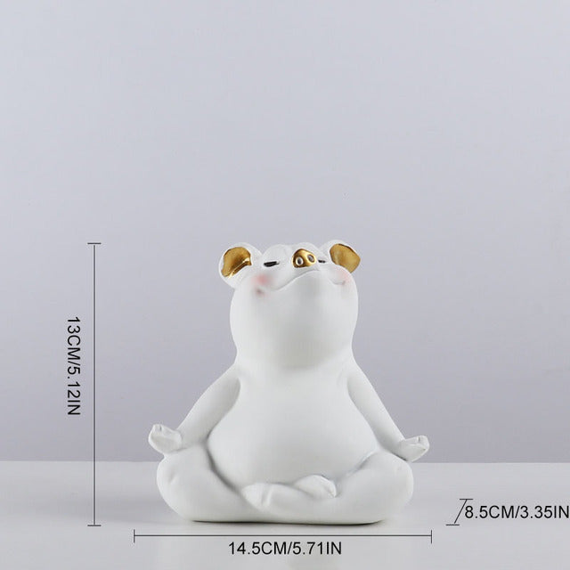 Cartoon Pig Figurines