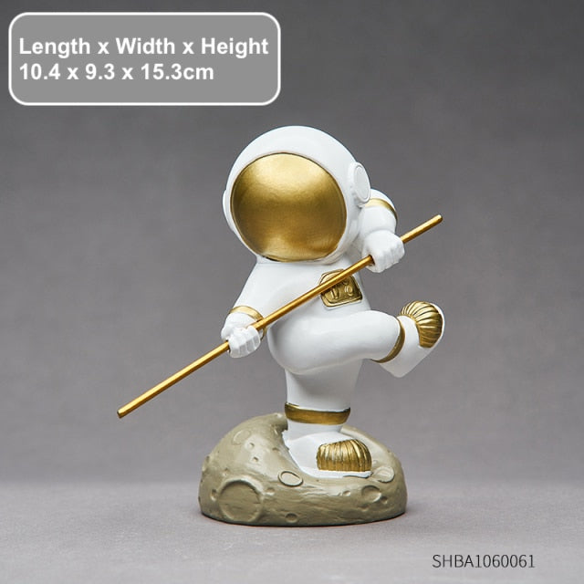 Kung Fu Astronaut Figurines