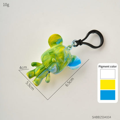 DIY Bear Figurine Keychain