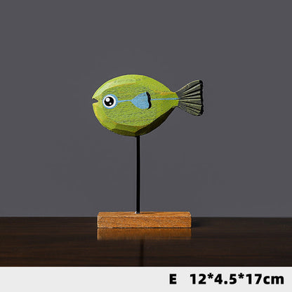 Wooden Aquatic Sculpture