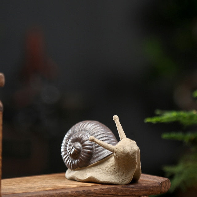 Ceramic Snail Ornament