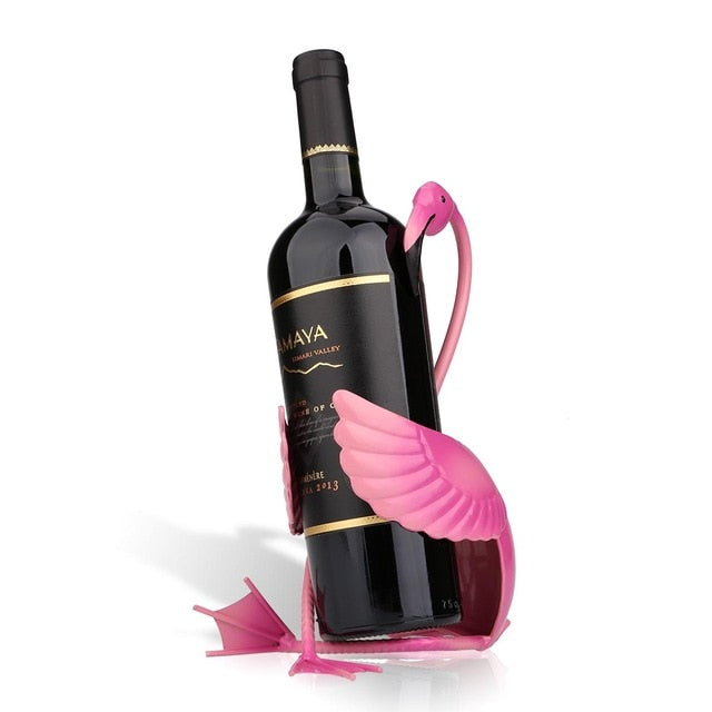 Flamingo Wine Holder