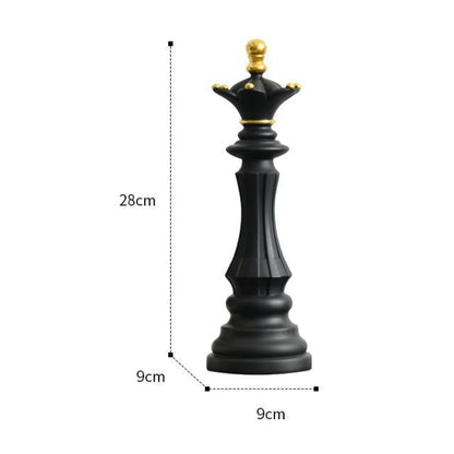 Retro Chess Statue