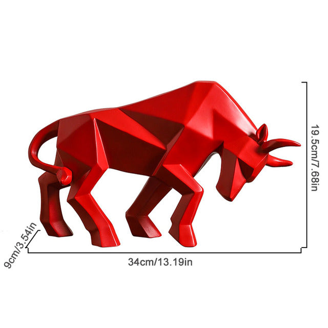 Geometric Raging Bull