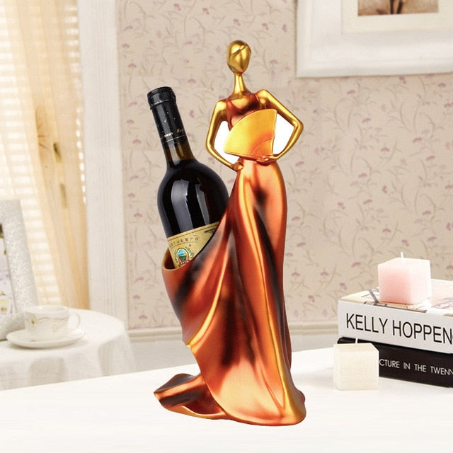 Abstract Beauty Wine Holder