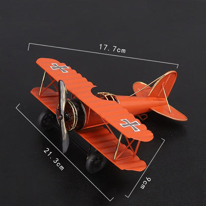 Retro Metal Plane Craft