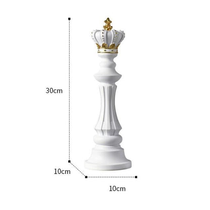 Retro Chess Statue