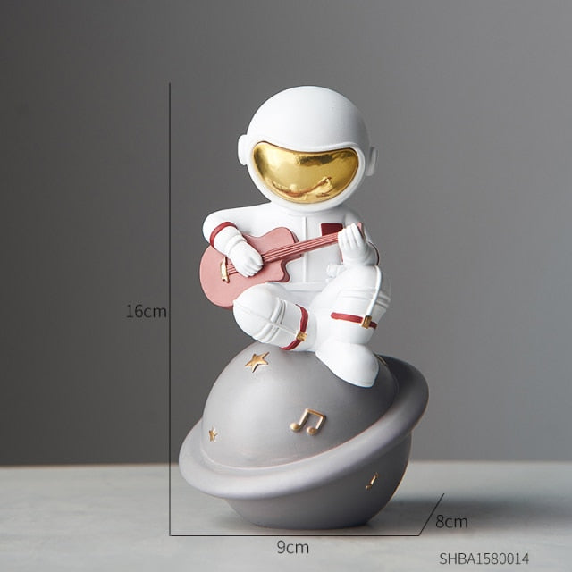 Astronaut Band Figurine