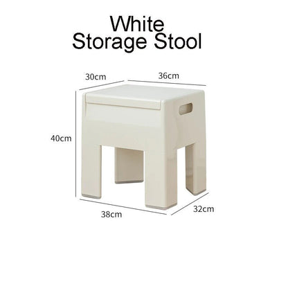 Versatile Space Age Folding Storage Stool