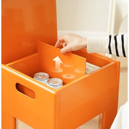 Versatile Space Age Folding Storage Stool