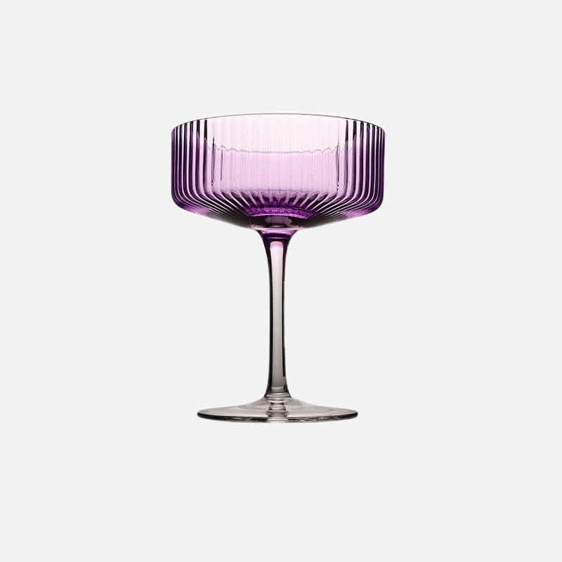 Violet Crystal Glasses