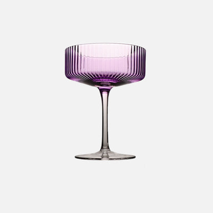 Violet Crystal Glasses