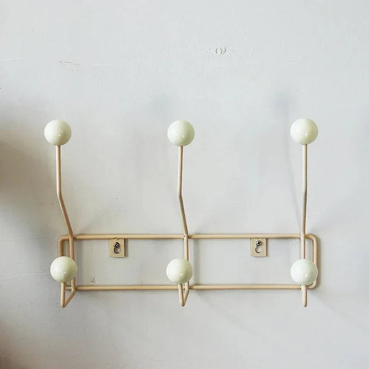 Vintage Style Coloured Metal Clothes Hooks