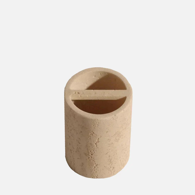 Travertine Cave Stone Bathroom Accessories