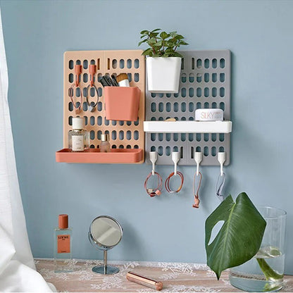 Wall Shelf Self-Adhesive Storage Racks & Trays