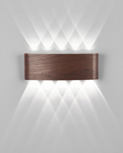 Lumina Woodgrain LED Sconce