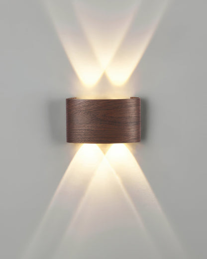 Lumina Woodgrain LED Sconce