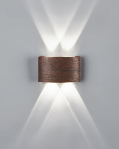 Lumina Woodgrain LED Sconce