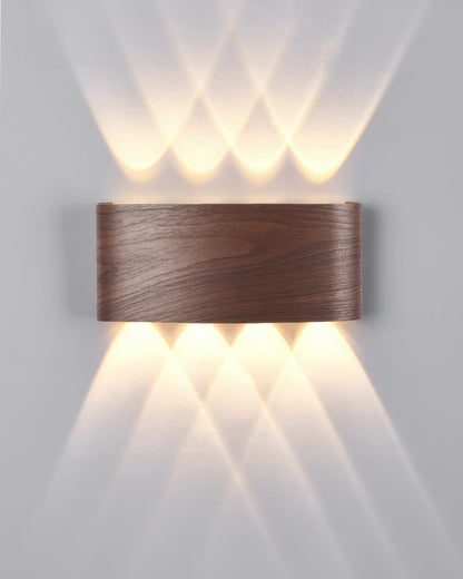 Lumina Woodgrain LED Sconce